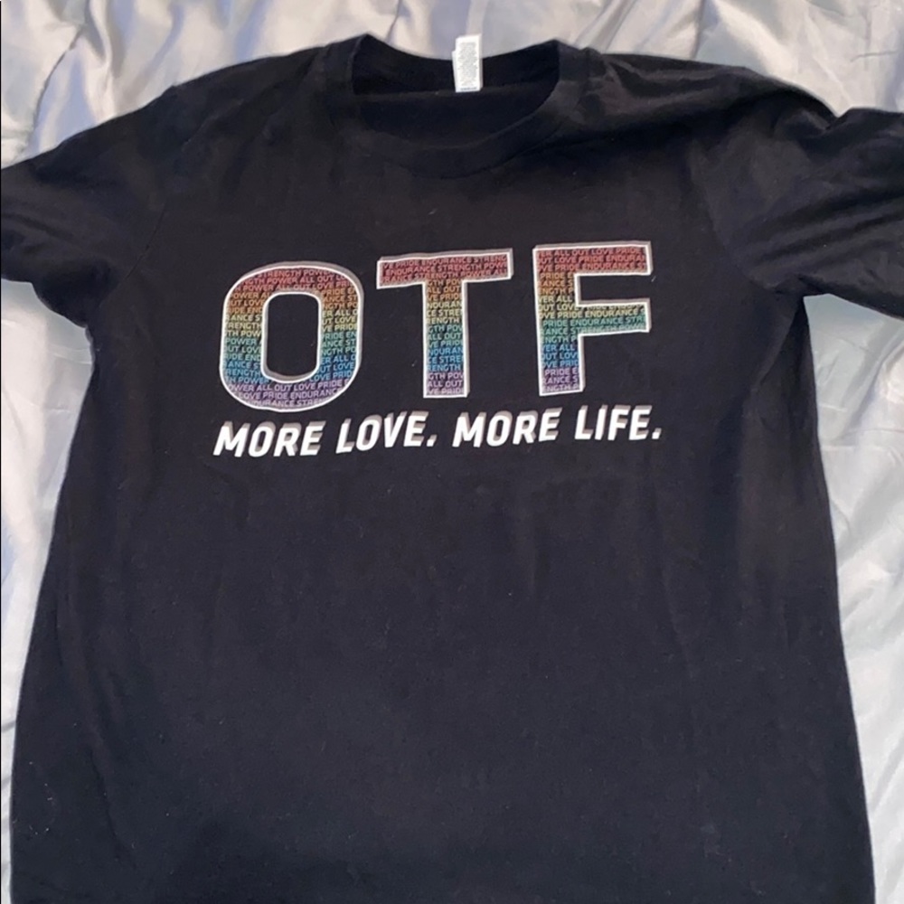 Orangetheory OTF pride t-shirt